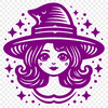 Free Unique Witch Printable Image PNG - Commercial Use