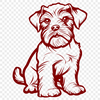 Free Artistic Miniature Schnauzer Clipart