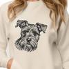 Artistic Miniature Schnauzer Template