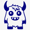 Creative Monster PNG - For Cricut Project