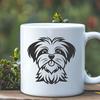 Artistic Morkie - For Laser Engraver Project