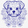 Beautiful Morkie In SVG, PNG, PDF And DXF File Formats - Free