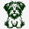 Artistic Morkie Image - Free SVG Download