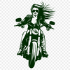 Free Unique Motorbike Vector Image