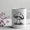 Stunning Mushroom DXF - Free Commercial Use Download