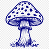 Beautiful Mushroom SVG - For Vinyl Project