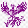 Stunning Pheonix Digital Drawing - Free SVG Download