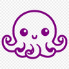 Artistic Octopus In PNG Format - Free Download