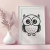 Owl SVG For Download - Free Commercial Use License