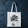 Palm Tree Template In SVG, PNG, PDF And DXF Formats