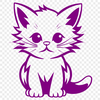 Free Unique Cat Clip Art PDF - Commercial Use