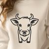 Stunning Cow In DXF - Free Download