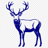 Free Deer In SVG, PNG, PDF And DXF File Formats - Free