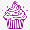 Creative Cupcake PNG - Free Commercial Use Download