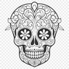 Free Unique Skull Vector Image