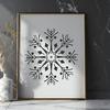 Beautiful Snow Drawing