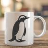 Beautiful Penguin In SVG Format - Free Download