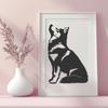 Husky Illustration In PNG & SVG - Free Digital Download