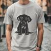 Sitting Labrador Retriever PNGs - Free Commercial Use