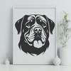 Beautiful Dog In SVG - Free Download