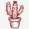 Unique Desert Plant Digital Art PNG - Free Download