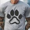 Free Vector Animal Paw Print Designs in High-Resolution Animal paw print design in vector format with detailed texture and shape.