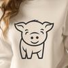 Unique Piglet - Vinyl PNG Free Download