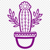 Unique Cactus Digital Artwork