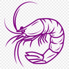 Shrimp Printable Artwork In DXF File Format For Free Download