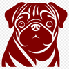 Unique Pug SVGs - Free Download