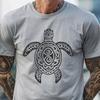 Ornate Sea Turtle DXF