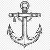 Free Creative Anchor - Free DXF Download, Commercial Use