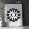 Artistic Sunflower - Laser SVG