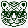 Unique Tiger Wearing Sunglasses