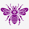 Stunning Bee Artwork - Free SVG