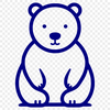 Polar Bear Decal In PNG & SVG - Free Digital Download