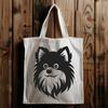 Pomeranian In DXF For Download, Free Commercial Use