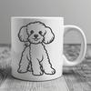 Poodle Digital Drawing In DXF File Format For Free Download