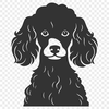 Stunning Poodle Vector Craft File