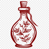 Free Potion Bottle SVG, PNG, PDF And DXF Files