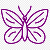 Beautiful Butterfly In SVG, PNG, PDF And DXF File Formats - Free