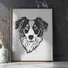 Creative Australian Shepherd - Laser Engraver SVG