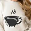 Stunning Coffee Cup - Craft DXF Free Download