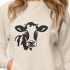 Cow Stencil In DXF File Format For Free Download