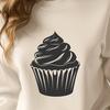 Beautiful Cupcake Stencil