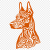 Doberman Pinscher SVG For Download - Free Commercial Use License