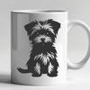 Free Morkie In DXF - Free Digital Download