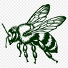 Flying Bee Clip Art