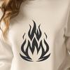 Unique Flames In DXF - Free Digital Download