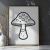 Creative Mushroom - DXF For Commercial Use